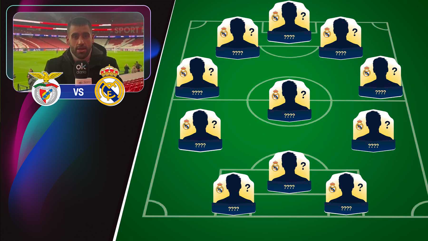 Alineación del Real Madrid contra el Benfica: Tchouaméni regresa y Arbeloa encuentra su equipo