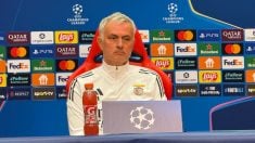 Mourinho, durante una rueda de prensa.