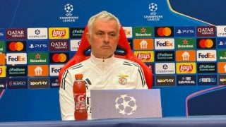 Mourinho, durante una rueda de prensa.