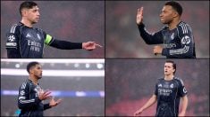 Valverde, Bellingham, Carreras y Mbappé.