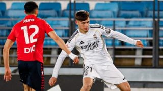Diego Aguado con el Castilla. (Realmadrid.com)