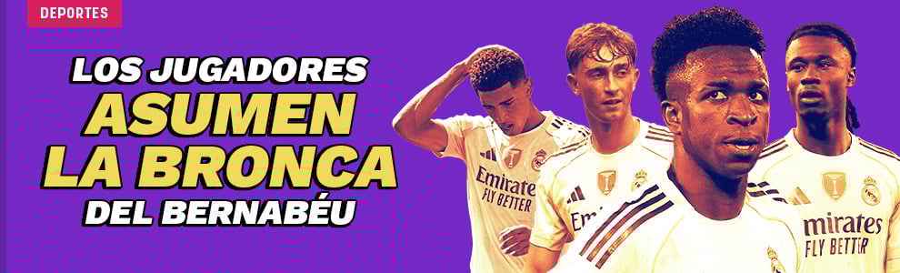 Los jugadores asumen la bronca del Bernabéu