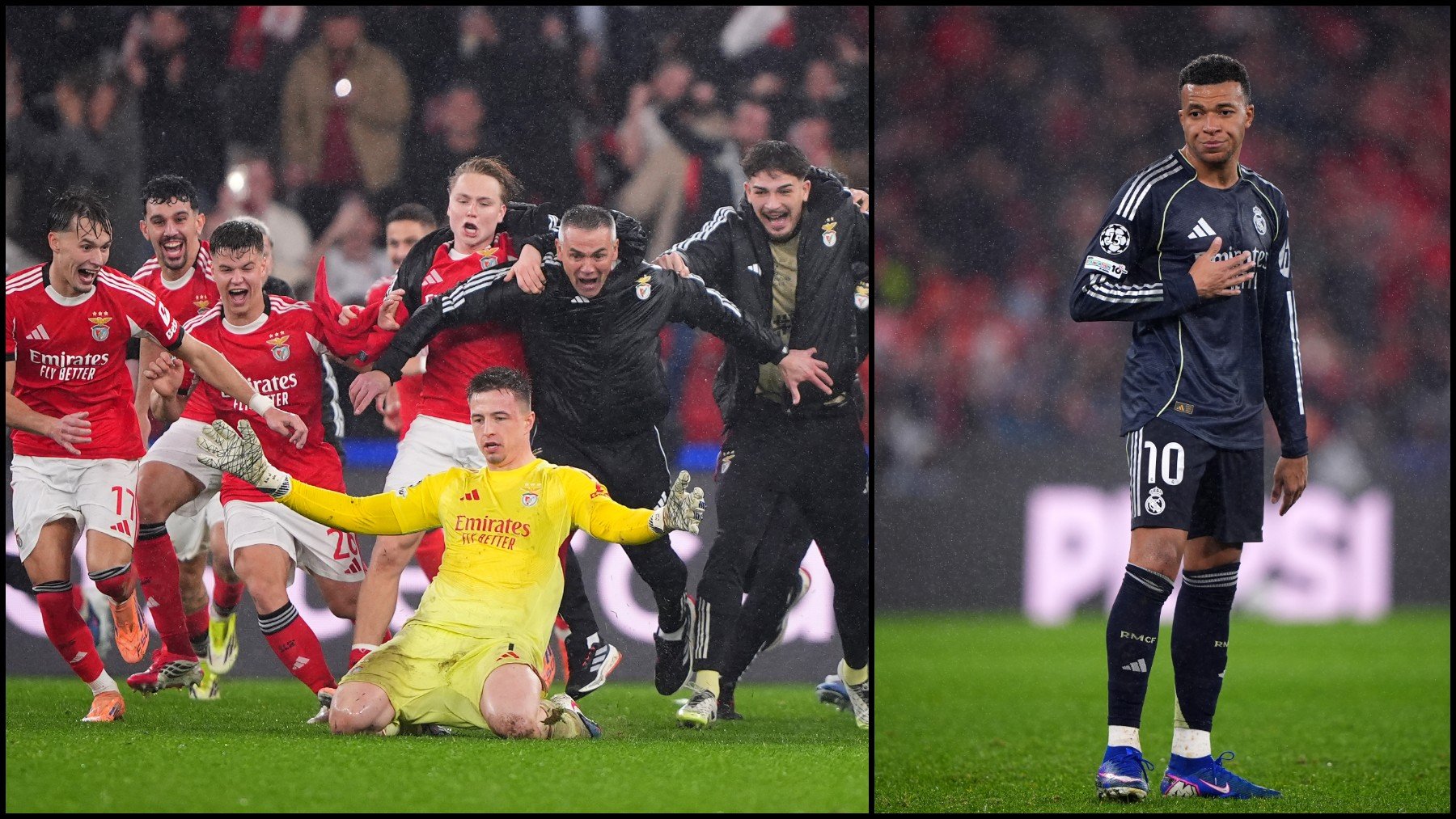 El Real Madrid tendrá su revancha con el Benfica de Mourinho en dieciseisavos de la Champions