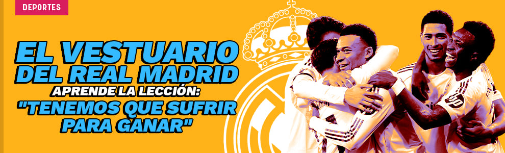 El vestuario del Real Madrid aprende la lección: Tenemos que sufrir para ganar