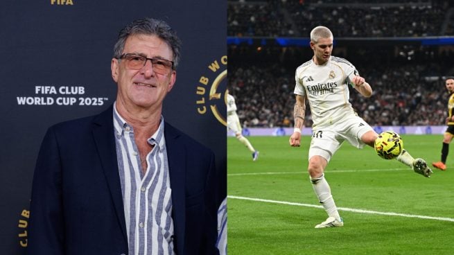 Mario Kempes y Franco Mastantuono