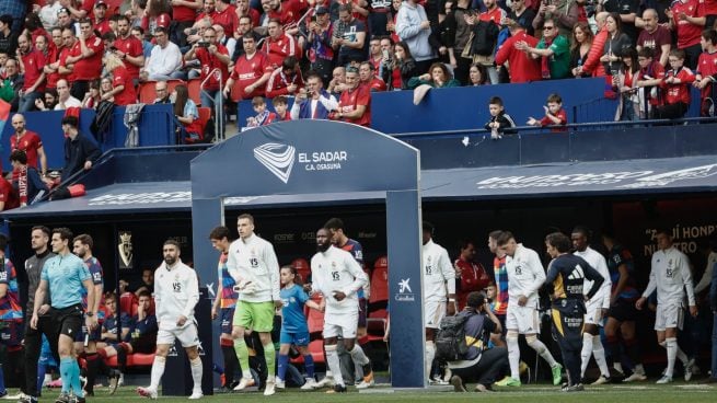Osasuna aficionados Real Madrid