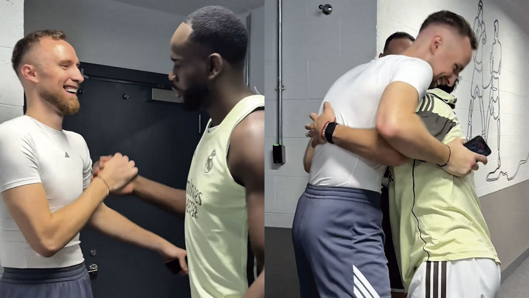 Así fue el esperado reencuentro entre Musa y el Real Madrid en Dubái