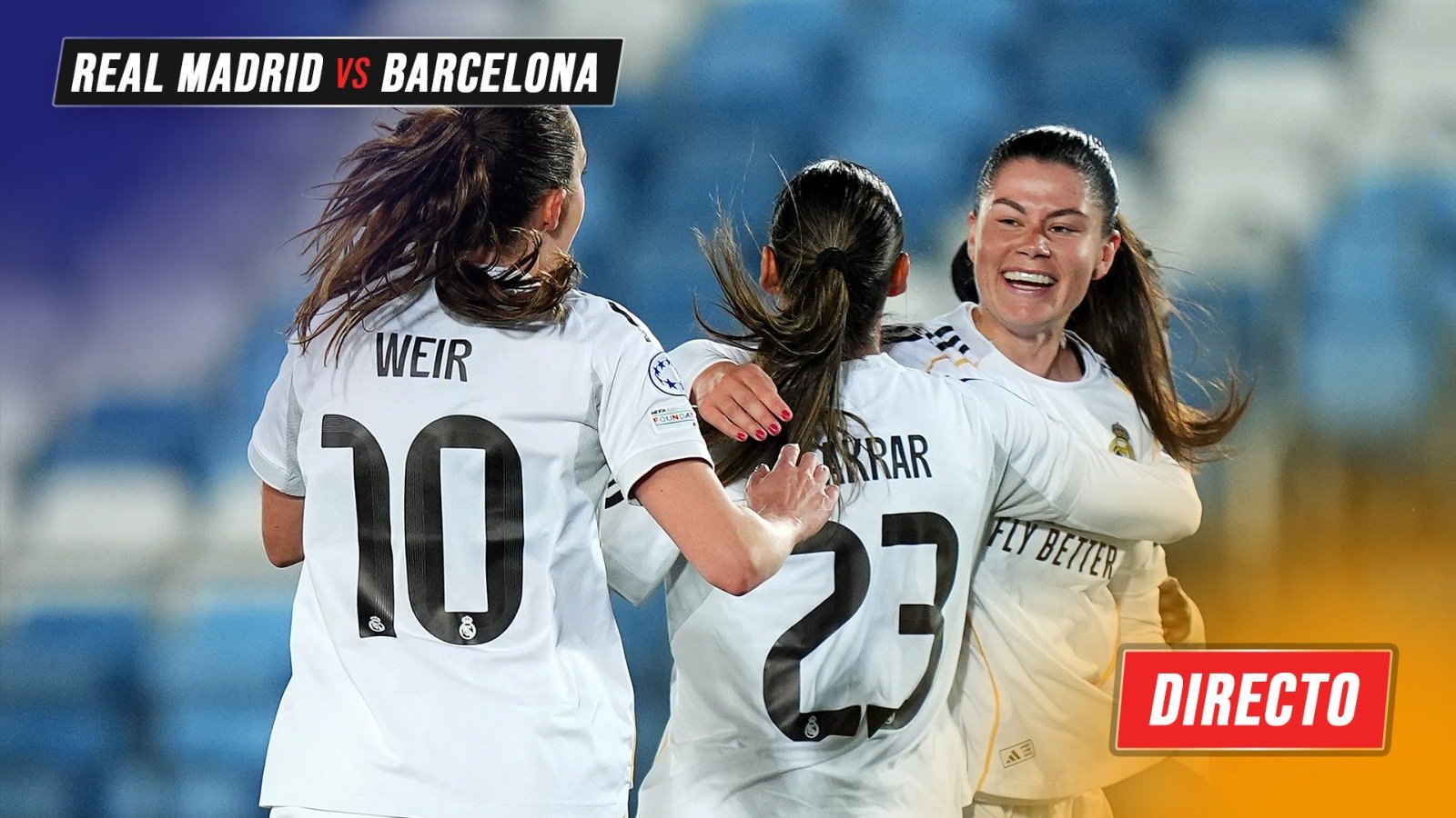 Real Madrid femenino – Barcelona, en directo hoy | Dónde ver online gratis y última hora del partido de la Copa de la Reina en vivo