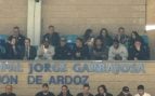 Vinicius y Militao, cazados en el estadio municipal Jorge Garbajosa. (OKDIARIO)