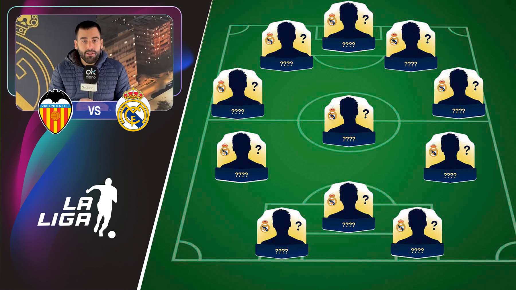 Alineación del Real Madrid contra el Valencia: Trent regresa al once y Valverde al centro del campo
