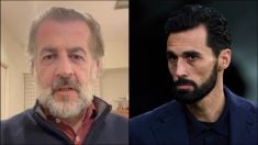 Toni Freixa a la izquierda y Arbeloa a la derecha. (Getty)