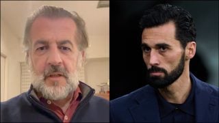 Toni Freixa a la izquierda y Arbeloa a la derecha. (Getty)