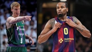 Alberto Díaz y Kevin Punter. (EP)