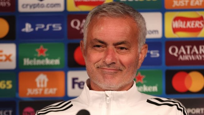 José Mourinho, en sala de prensa