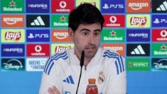 Pau Quesada, en rueda de prensa. (Real Madrid)