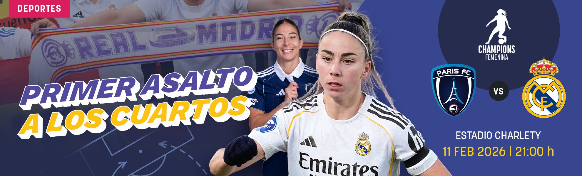 Primer asalto a los cuartos