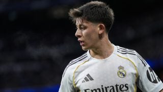 Arda Güler en un partido con el Real Madrid. (Europa Press)