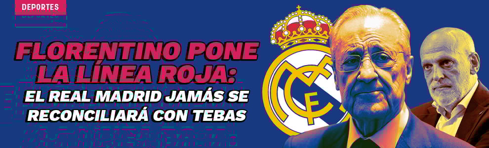 Florentino Pérez pone la línea roja: el Real Madrid jamás se reconciliará con Javier Tebas