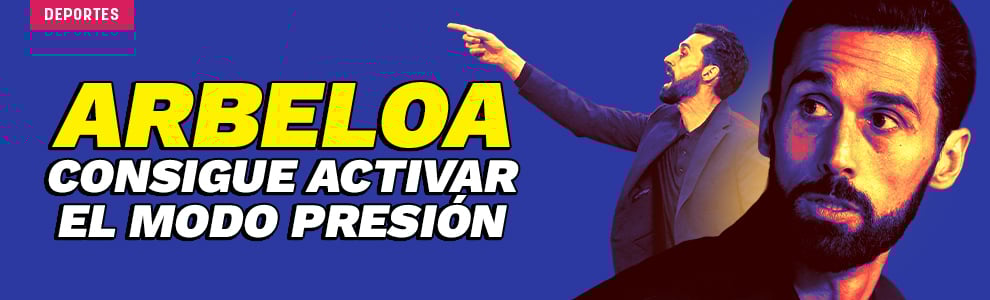 Arbeloa consigue activar el modo presión