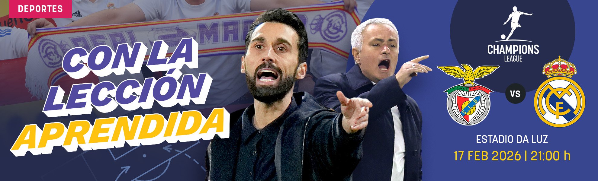 Benfica-Real Madrid: con la lección aprendida