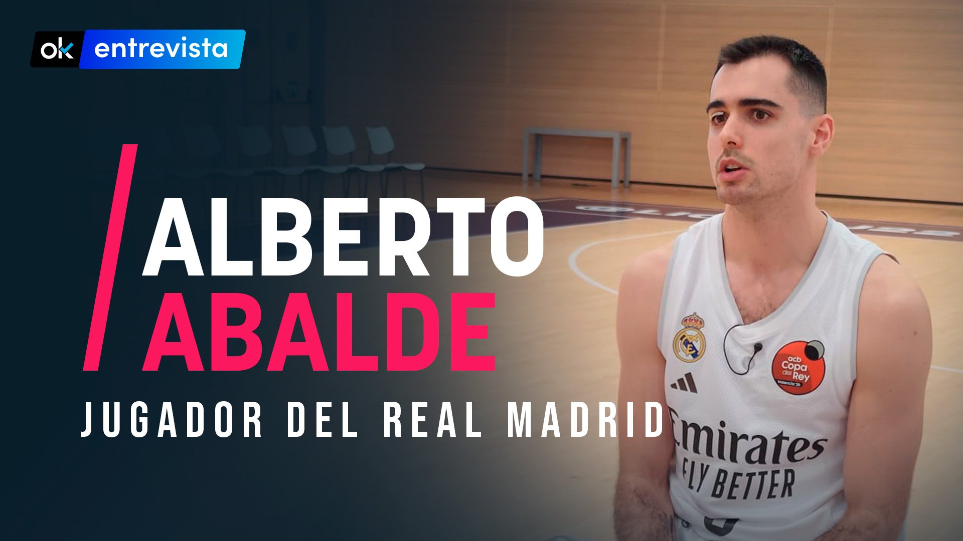 Abalde: Si fuera por mí estaría toda la vida en el Real Madrid