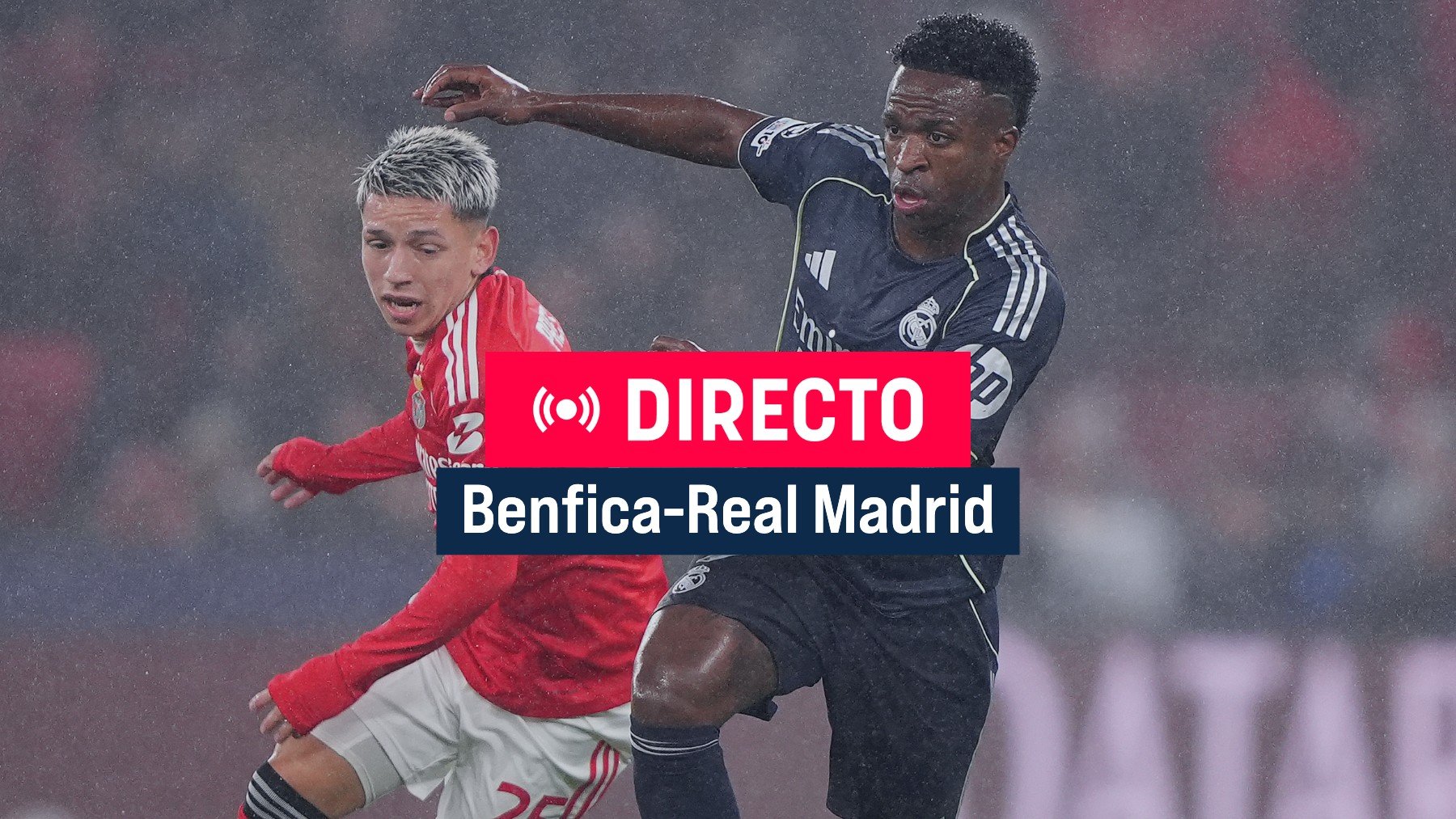 Benfica - Real Madrid, en directo: alineaciones y dónde ver el partido de Champions hoy