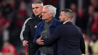 Mourinho, tras ser expulsado. (Getty)