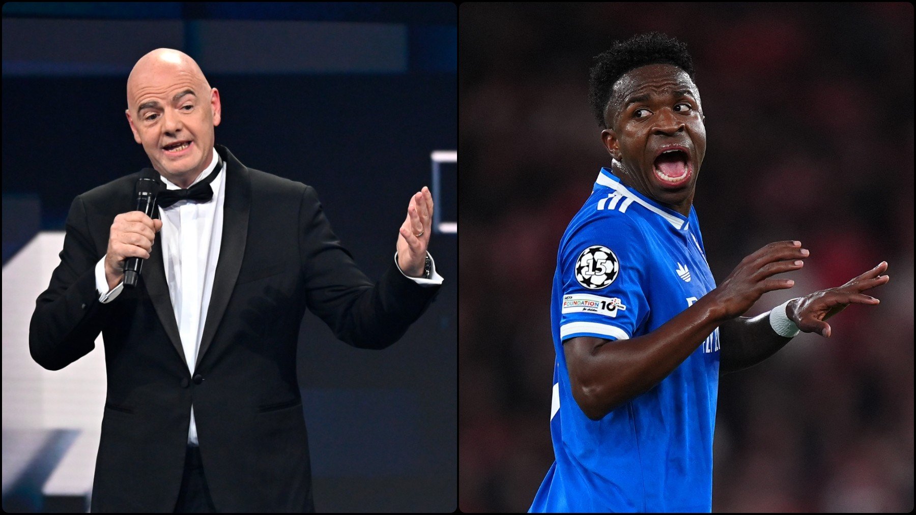 Infantino apoya a Vinicius y pide sanciones: Hay que exigir cuentas a los responsables