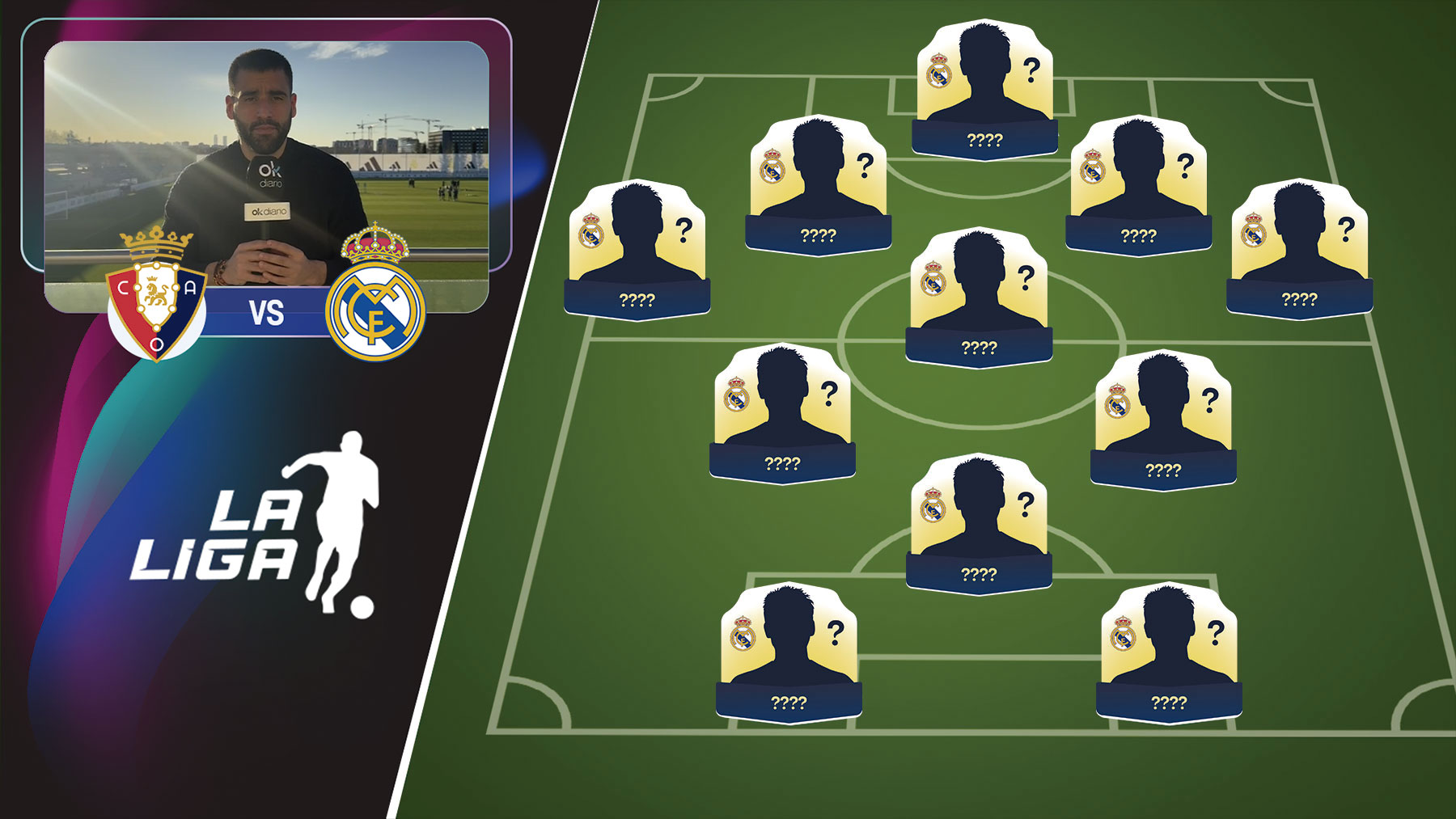 Alineación del Real Madrid contra Osasuna: Asencio será titular