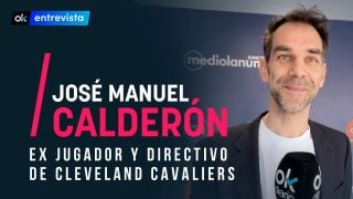 José Manuel Calderón atiende a OKDIARIO.