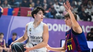 Gael Gómez en la Minicopa. (ACB)