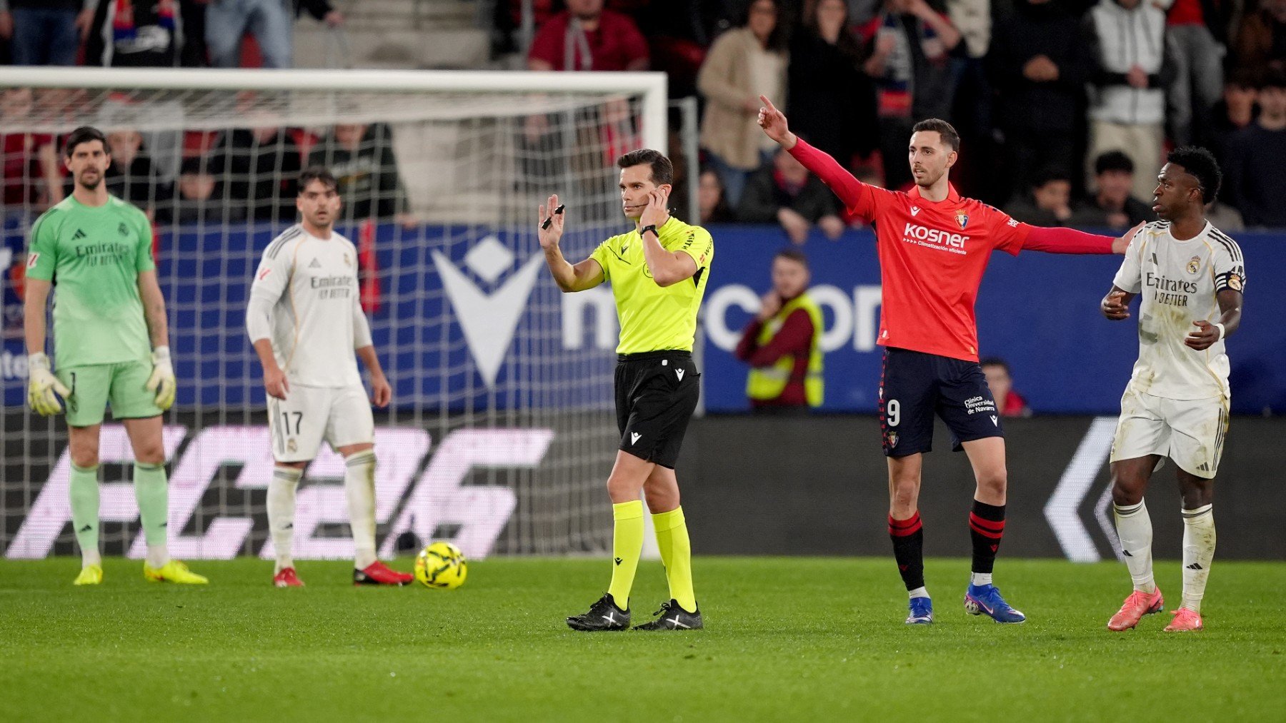 El VAR dirigió a Quintero González para que pitara el penalti en contra del Real Madrid: Pisotón