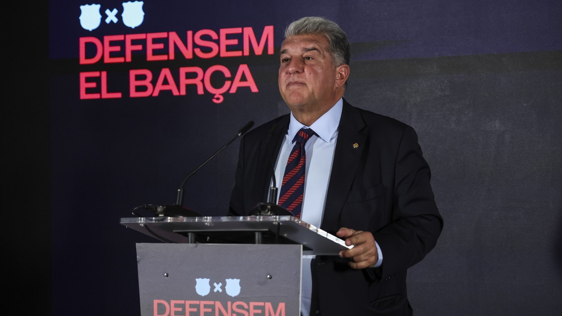 Laporta vuelve a dar el cante contra el Madrid: Por una vez que no les regalan un penalti por piscinazo...