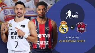 Real Madrid-Baskonia en la final de la Copa del Rey.