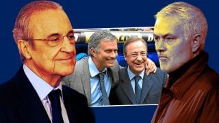 Florentino Pérez y José Mourimho.