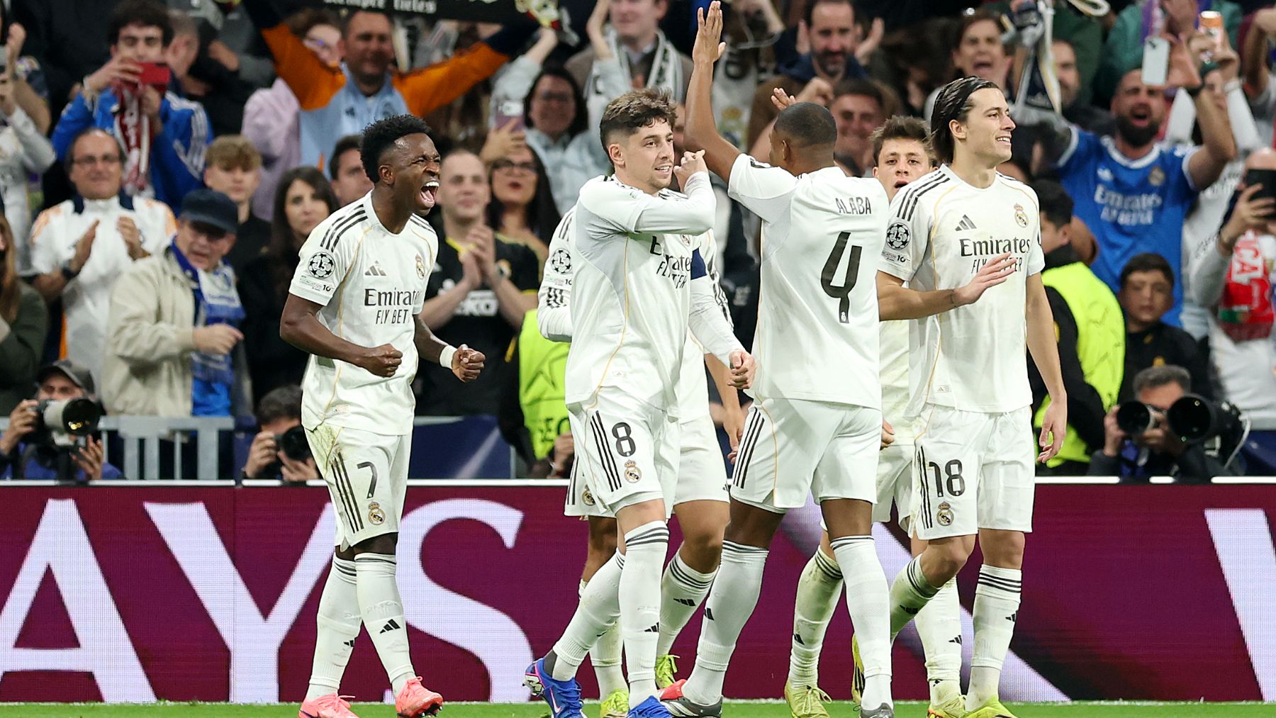 El Real Madrid nunca falla a los octavos de Champions