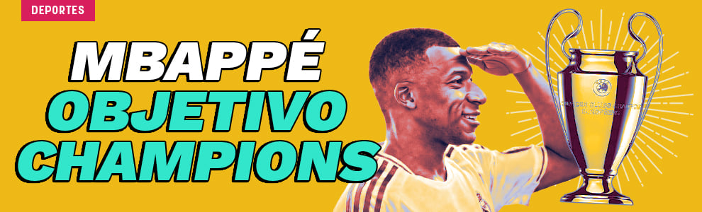 Mbappé, objetivo Champions