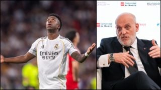 Vinicius y Tebas. (EP)