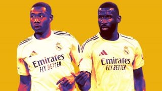 Antonio Rüdiger y David Alaba.