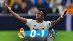 El Real Madrid perdió 0-1 ante el Getafe.