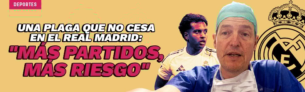 Una plaga que no cesa en el Real Madrid: Más partidos, más riesgo