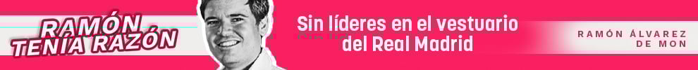 Sin líderes en el vestuario del Real Madrid