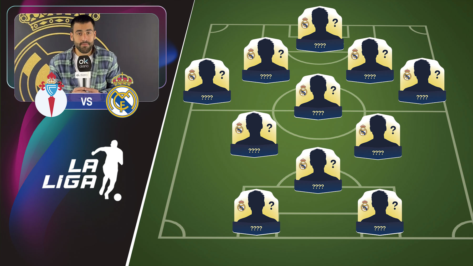 Alineación del Real Madrid contra el Celta: Arbeloa tiene muchas bajas y dos dudas