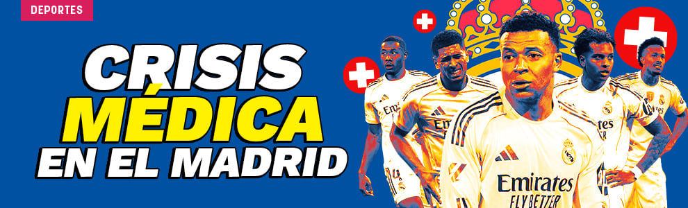 Crisis médica en el Real Madrid