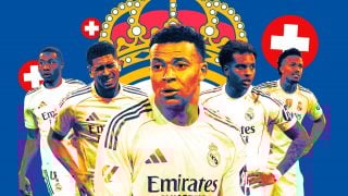 Alaba, Bellingham, Mbappé, Rodrygo y Militao.