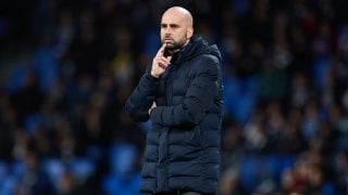 Claudio Giráldez entrenando al Celta. (Europa Press)