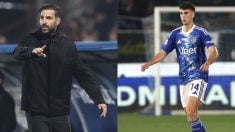 Cesc Fàbregas y Jacobo Ramón. (Getty)