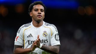 Rodrygo en un partido con el Real Madrid. (Europa Press)