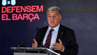 Joan Laporta, en un acto de campaña. (EP)