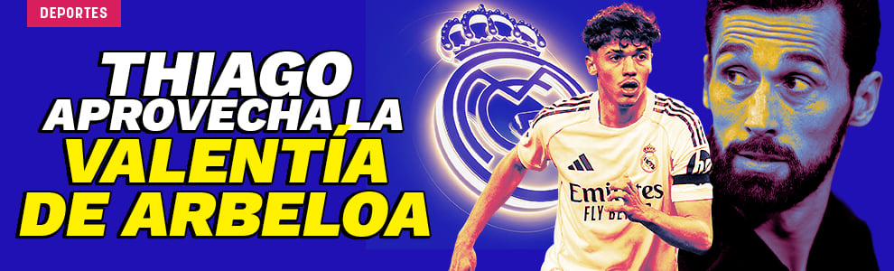 Thiago Pitarch aprovecha la valentía de Arbeloa